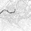 Stadtplan BERN - Just a Map I Digitaldruck Stadtkarte citymap City Poster Kunstdruck Stadt Karte Bild 2