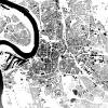 Stadtplan DÜSSELDORF - Just a Map I Digitaldruck Stadtkarte citymap City Poster Kunstdruck Stadt Karte Bild 3