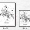 Stadtplan EISENACH - Just a Map I Digitaldruck Stadtkarte citymap City Poster Kunstdruck Stadt Karte Bild 5