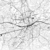 Stadtplan ESSEN - Just a Map I Digitaldruck Stadtkarte citymap City Poster Kunstdruck Stadt Karte Bild 2