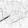 Stadtplan FRANKFURT - Just a Map I Digitaldruck Stadtkarte citymap City Poster Kunstdruck Stadt Karte Bild 2