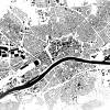 Stadtplan FRANKFURT - Just a Map I Digitaldruck Stadtkarte citymap City Poster Kunstdruck Stadt Karte Bild 3