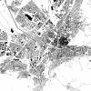 Stadtplan FREIBURG - Just a Map I Digitaldruck Stadtkarte citymap City Poster Kunstdruck Stadt Karte Bild 3