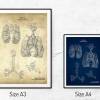 The Lung No. 2 - Patent-Style - Anatomie-Poster Bild 5
