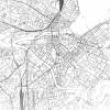 Stadtplan GENF - Just a Map I Digitaldruck Stadtkarte citymap City Poster Kunstdruck Stadt Karte Bild 2