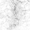 Stadtplan GERA - Just a Map I Digitaldruck Stadtkarte citymap City Poster Kunstdruck Stadt Karte Bild 2