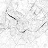 Stadtplan AACHEN - Just a Map I Digitaldruck Stadtkarte citymap City Poster Kunstdruck Stadt Karte Bild 2