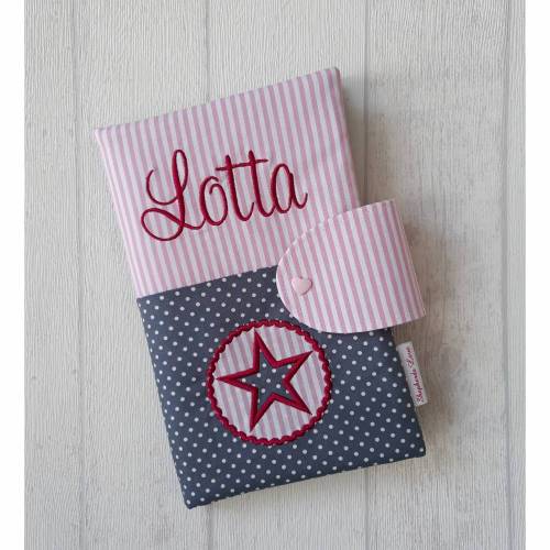 Windeltasche mit Namen, bestickt, Geburtsgeschenk, Geschenk zur Geburt