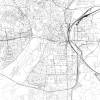 Stadtplan HALLE - Just a Map I Digitaldruck Stadtkarte citymap City Poster Kunstdruck Stadt Karte Bild 2