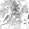 Stadtplan HALLE - Just a Map I Digitaldruck Stadtkarte citymap City Poster Kunstdruck Stadt Karte Bild 3