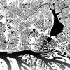 Stadtplan HAMBURG - Just a Map I Digitaldruck Stadtkarte citymap City Poster Kunstdruck Stadt Karte Bild 3