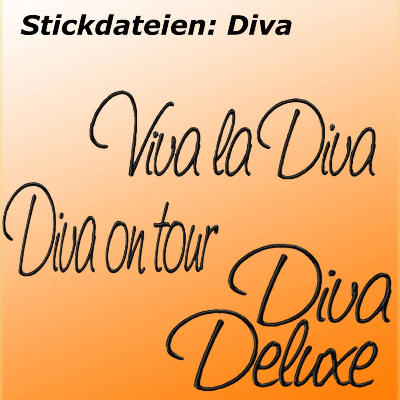 Stickdateien  - DIVA - 