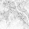Stadtplan BONN - Just a Map I Digitaldruck Stadtkarte citymap City Poster Kunstdruck Stadt Karte Bild 2