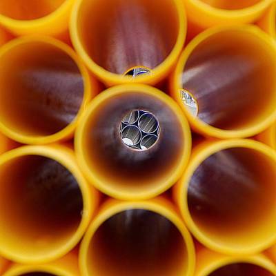 Rohre Fotografie Kunstdruck Aluminiumdibond