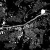 Stadtplan HAMM - Just a Black Map I Digitaldruck Stadtkarte citymap City Poster Kunstdruck Stadt Karte Bild 3