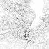 Stadtplan KIEL - Just a Map I Digitaldruck Stadtkarte citymap City Poster Kunstdruck Stadt Karte Bild 2