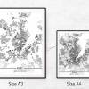Stadtplan KIEL - Just a Map I Digitaldruck Stadtkarte citymap City Poster Kunstdruck Stadt Karte Bild 5
