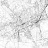 Stadtplan KREFELD - Just a Map I Digitaldruck Stadtkarte citymap City Poster Kunstdruck Stadt Karte Bild 2