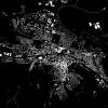 Stadtplan EISENACH - Just a Black Map I Digitaldruck Stadtkarte citymap City Poster Kunstdruck Stadt Karte Bild 3