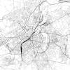 Stadtplan LÜBECK - Just a Map I Digitaldruck Stadtkarte citymap City Poster Kunstdruck Stadt Karte Bild 2