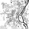 Stadtplan MAGDEBURG - Just a Map I Digitaldruck Stadtkarte citymap City Poster Kunstdruck Stadt Karte Bild 3