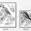 Stadtplan MAINZ - Just a Map I Digitaldruck Stadtkarte citymap City Poster Kunstdruck Stadt Karte Bild 5
