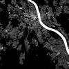 Stadtplan BONN - Just a Black Map I Digitaldruck Stadtkarte citymap City Poster Kunstdruck Stadt Karte Bild 3