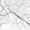 Stadtplan MANNHEIM - Just a Map I Digitaldruck Stadtkarte citymap City Poster Kunstdruck Stadt Karte Bild 2