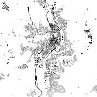 Stadtplan MARBURG - Just a Map I Digitaldruck Stadtkarte citymap City Poster Kunstdruck Stadt Karte Bild 3