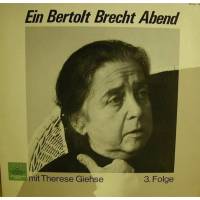Vinyl- LP - Ein Bertold Brecht Abend mit Therese Giehse,3. Folge Bild 1