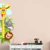 040 Wandtattoo Messlatte Maßstab Kind Kinderzimmer Safari Tiere - Wunderschöne Kinderzimmer Sticker Bild 4