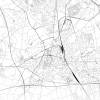 Stadtplan MOERS - Just a Map I Digitaldruck Stadtkarte citymap City Poster Kunstdruck Stadt Karte Bild 2