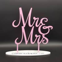 Cake Topper Mr&Mrs V7 Bild 1