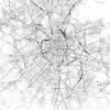 Stadtplan MOSKAU - Just a Map I Digitaldruck Stadtkarte citymap City Poster Kunstdruck Stadt Karte Bild 2