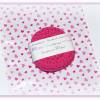 4 Kosmetikpads Baumwolle pinkfarben mit Geschenkverpackung Bild 3