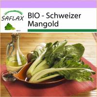 SAFLAX - BIO - Schweizer Mangold - 150 Samen - Beta vulgaris Bild 1