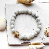 Schildkröte • Armband Perlen | Armschmuck | Geschenke für Frauen | Freundin | Schwester | Mama Bild 1