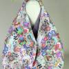 Origami-Tasche XXL Shopper Beutel japanische Einkaufstasche Bento-Bag Schmetterlinge lila flieder Bild 6
