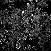 Stadtplan CHEMNITZ - Just a Black Map I Digitaldruck Stadtkarte citymap City Poster Kunstdruck Stadt Karte Bild 3
