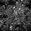 Stadtplan CHEMNITZ - Just a Black Map I Digitaldruck Stadtkarte citymap City Poster Kunstdruck Stadt Karte Bild 4