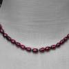 Rote Perlenkette mit dekorativem Verschluß Bild 4