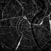 Stadtplan KÖLN - Just a Black Map I Digitaldruck Stadtkarte citymap City Poster Kunstdruck Stadt Karte Bild 2