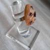 Ring Cookie mit  Schokostückchen aus Fimo Polymer Clay handmodelliert Fingerring Bild 3