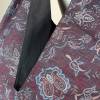Origami-Tasche XXL Shopper Beutel japanische Einkaufstasche Bento-Bag Paisley-Muster grau Bild 2