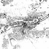 Stadtplan PFORZHEIM - Just a Map I Digitaldruck Stadtkarte citymap City Poster Kunstdruck Stadt Karte Bild 3