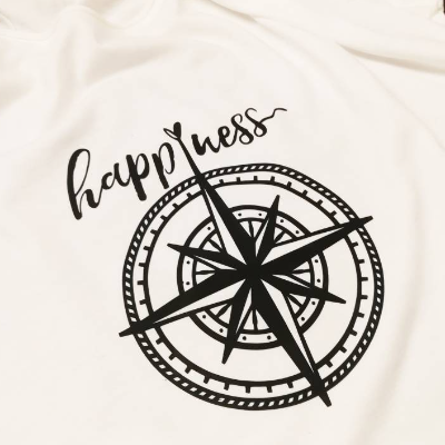 Plotterdatei Kompass Happiness | Digitale Datei 