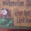 Schöner alter Holzspruch um 1915 aus Berlin Bild 3