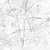 Stadtplan RECKLINGHAUSEN - Just a Map I Digitaldruck Stadtkarte citymap City Poster Kunstdruck Stadt Karte Bild 2
