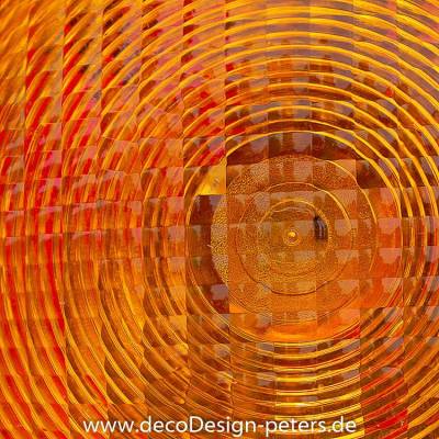 Orange Fotografie Kunstdruck Aluminiumdibond