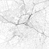 Stadtplan REUTLINGEN - Just a Map I Digitaldruck Stadtkarte citymap City Poster Kunstdruck Stadt Karte Bild 2